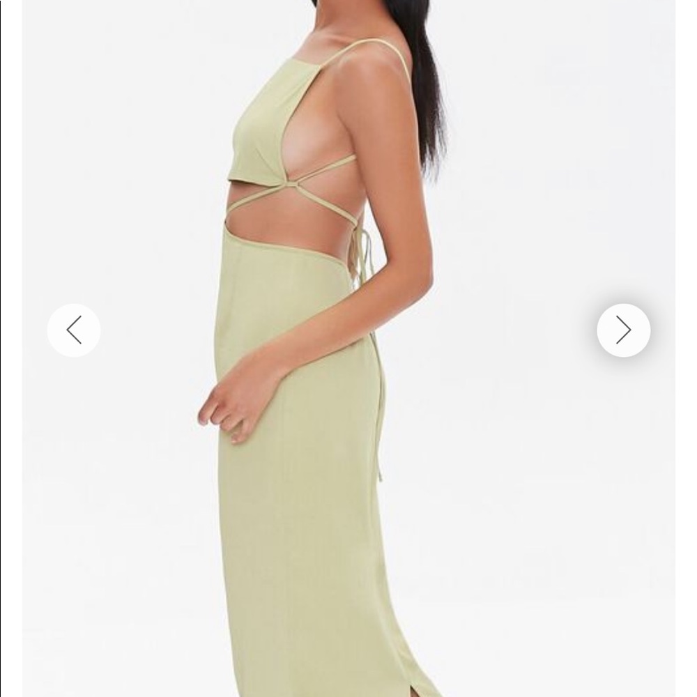 Forever 21 Cutout Cami Midi Dress - Picture 3 of 7